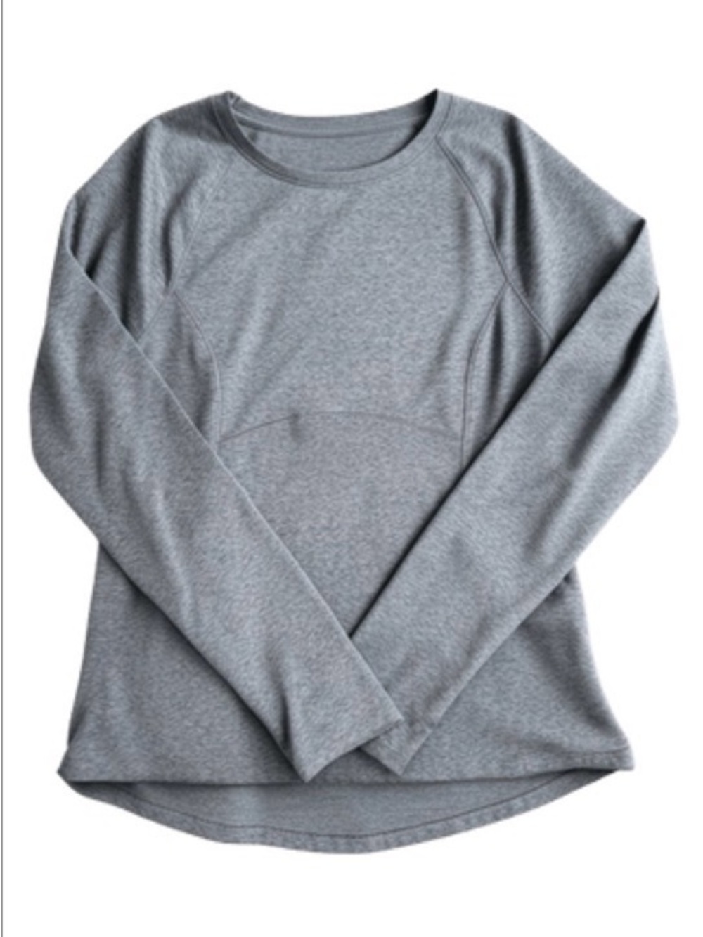 Spyder Women's Long-Sleeve Crewneck Jersey in Heather Blue-Gray